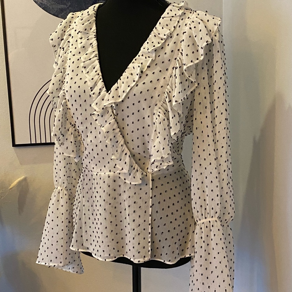 Long sleeve blouse